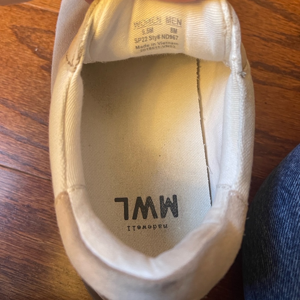 Madewell Kickoff Trainer Sneakers in Pastel Colorblock - Picture 8 of 8